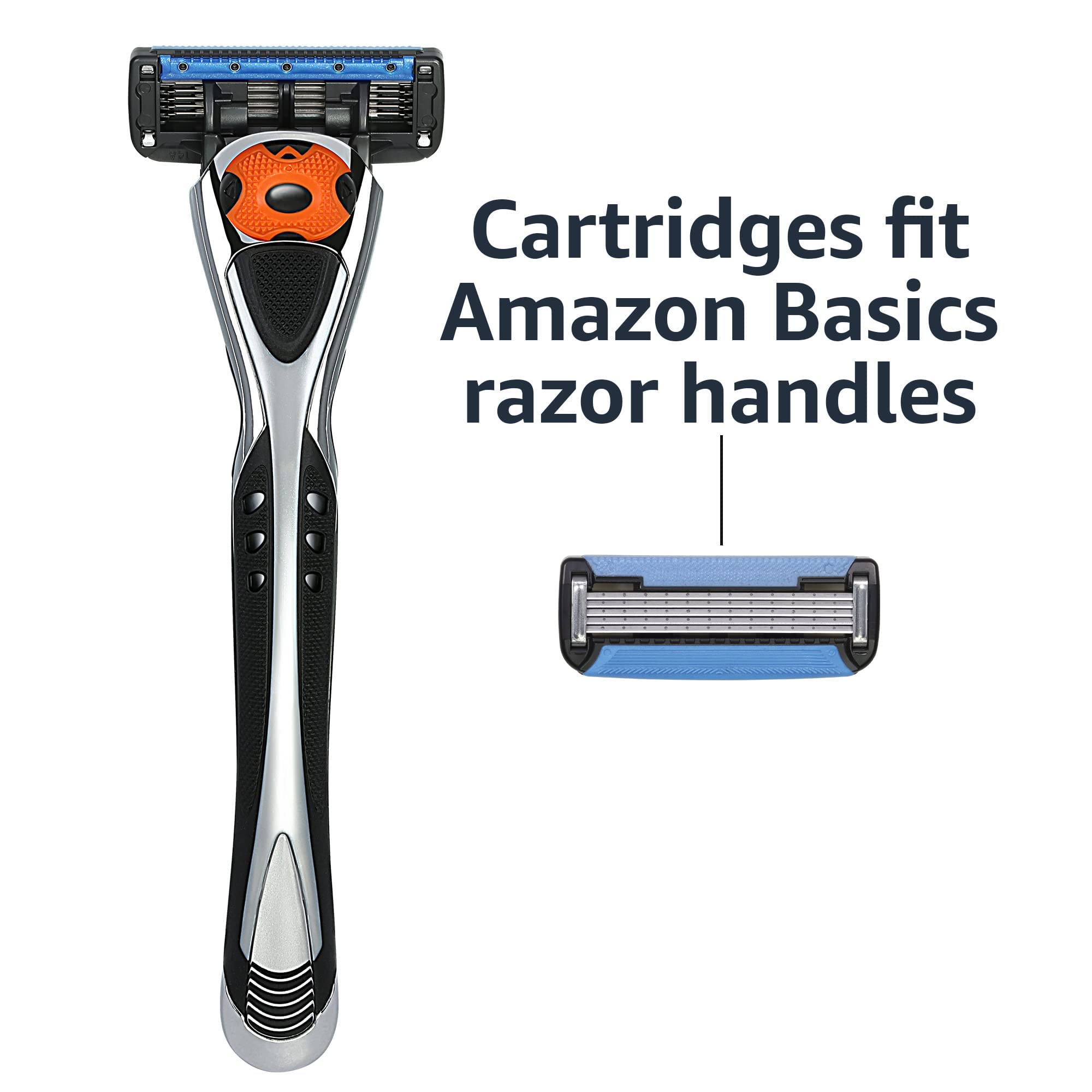 Foto 3 | Razor Amazon Basics Motionsphere De 5 Cuchillas Para Hombre Con Recortadora - Venta Internacional.