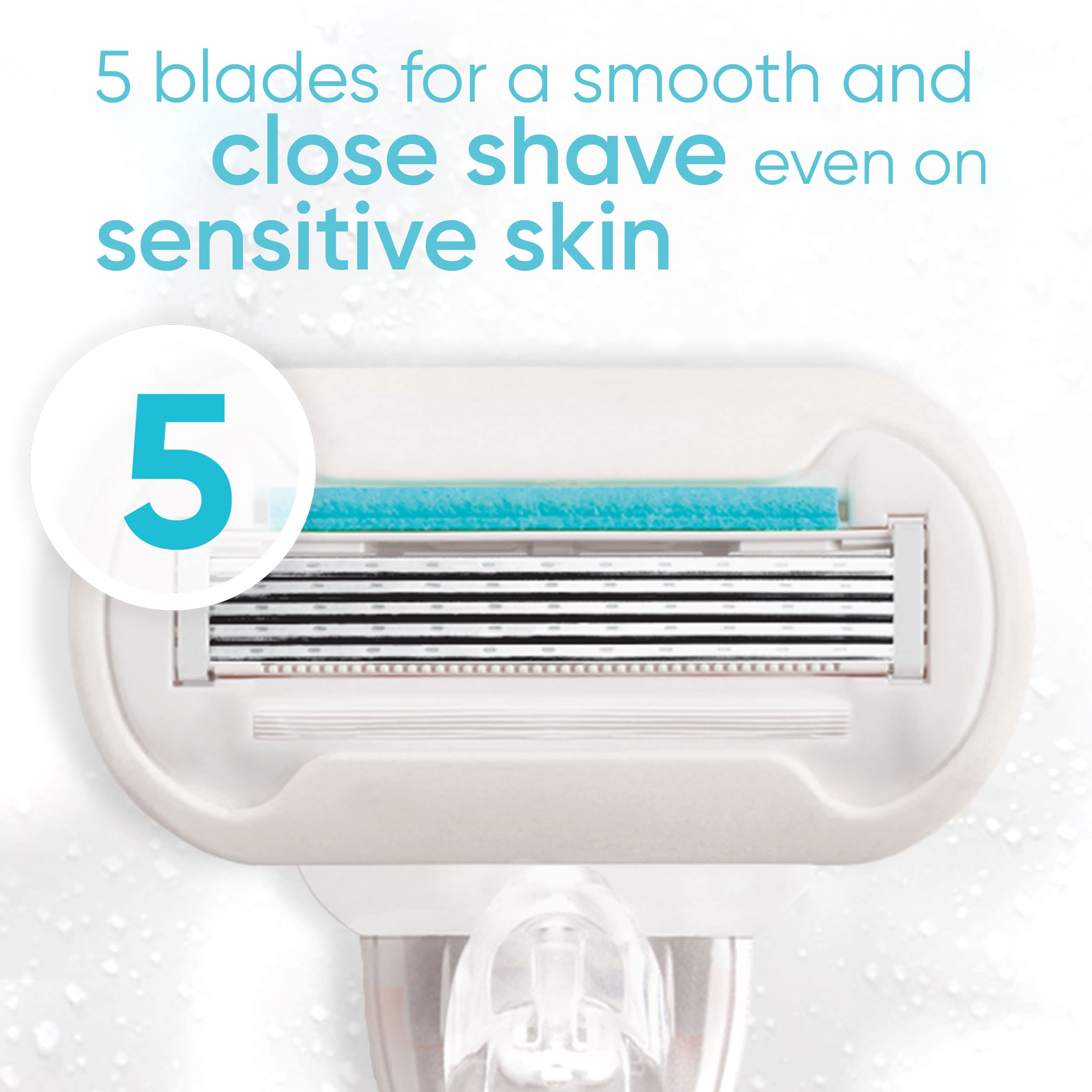 Foto 8 pulgar | 2 Recambios Para Razor Gillette Venus Deluxe Smooth Sensitive - Venta Internacional.