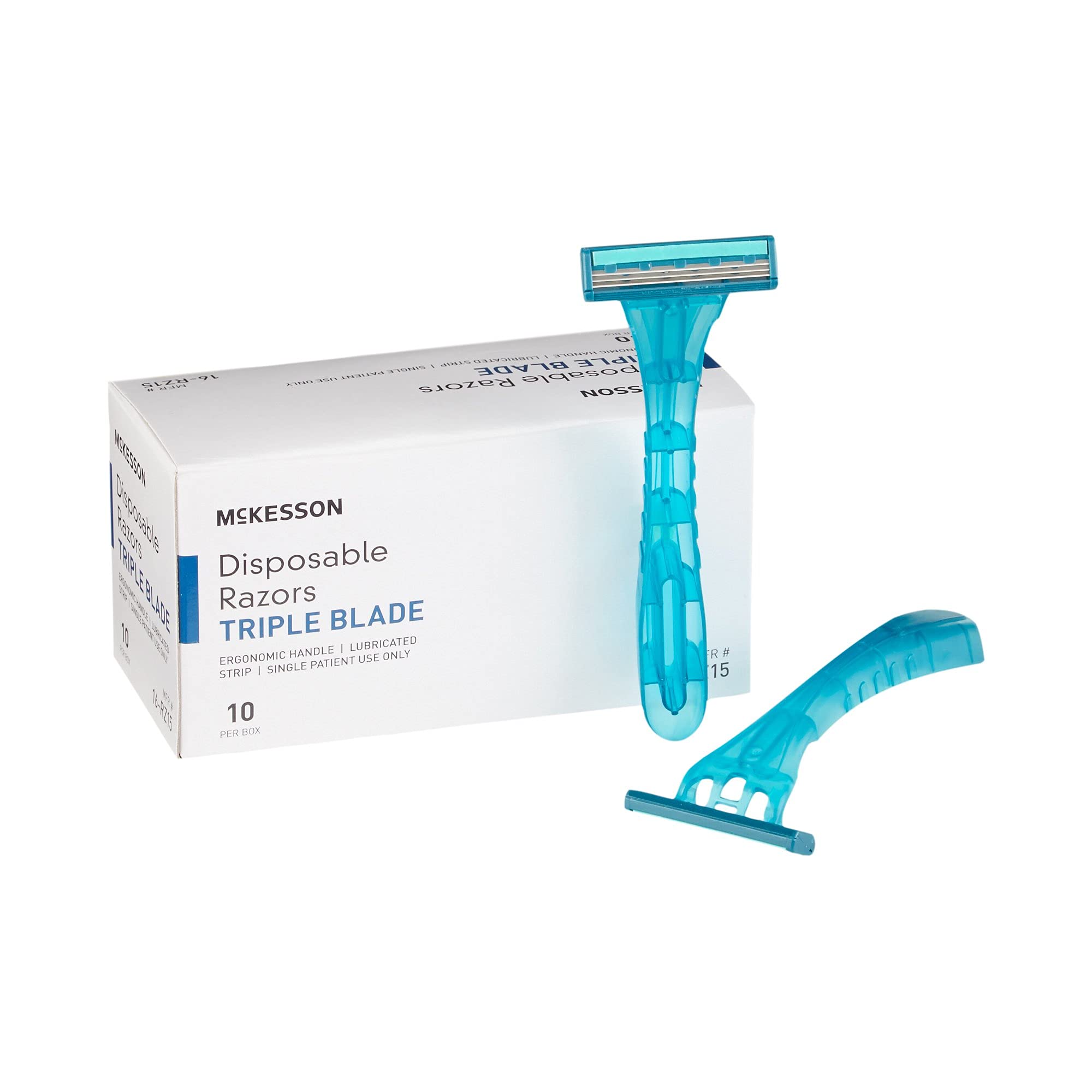 Maquinillas De Afeitar Desechables Mckesson De Acero Inoxidable De Triple Hoja - Venta Internacional.