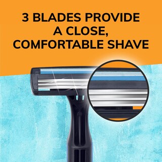 Foto 4 | Maquinillas De Afeitar Desechables Bic Comfort 3 Para Hombre Con 3 Cuchillas, Paquete De 4 - Venta Internacional.