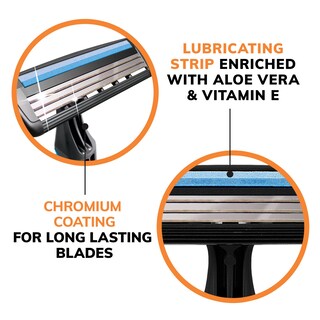 Foto 5 | Maquinillas De Afeitar Desechables Bic Comfort 3 Para Hombre Con 3 Cuchillas, Paquete De 4 - Venta Internacional.