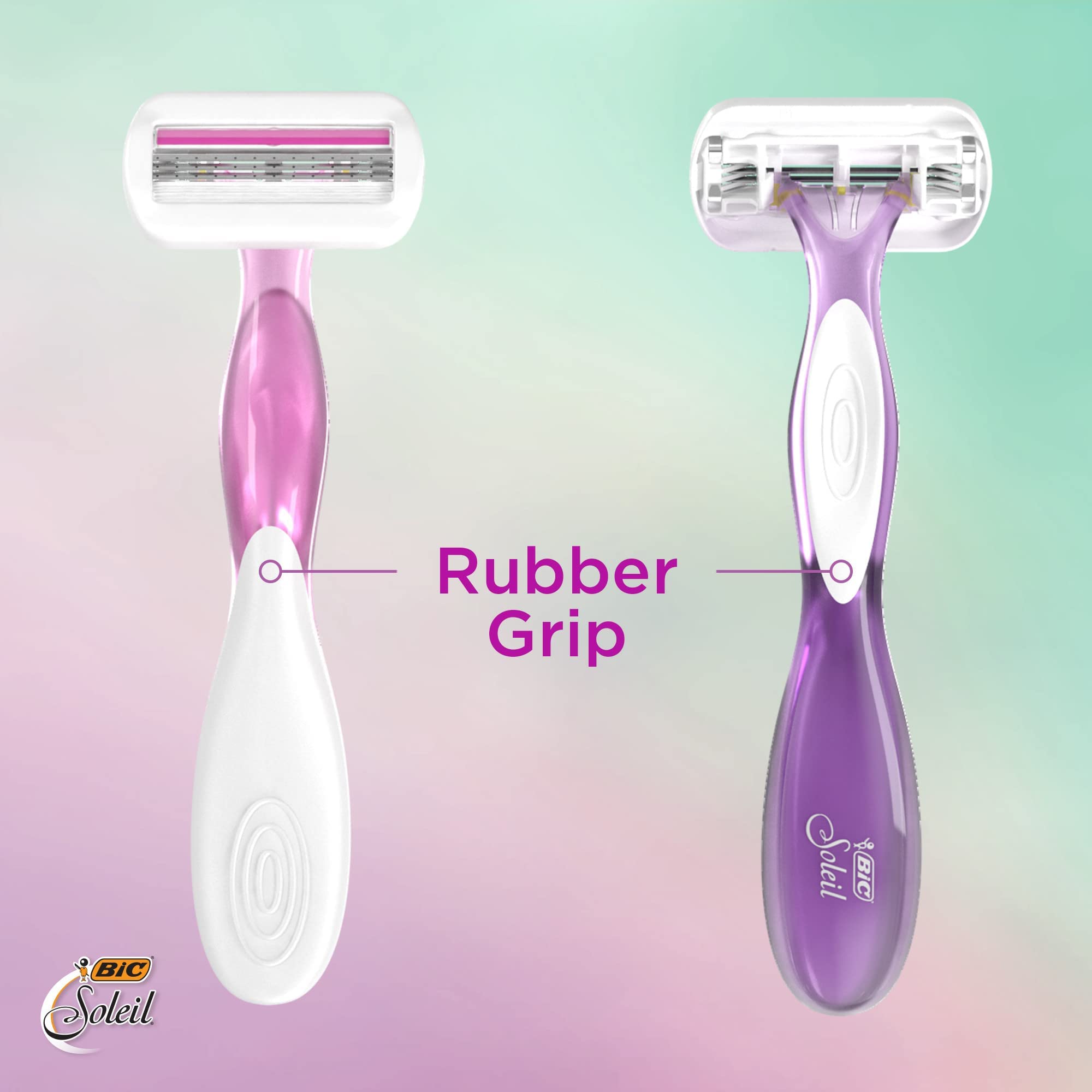 Foto 5 pulgar | Maquinillas De Afeitar Desechables Bic Soleil Sensitive Women  3 Cuchillas X6 - Venta Internacional.