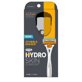 Foto 1 | Goma De Borrar Razor Schick Hydro Stubble Con 2 Cuchillas De Repuesto - Venta Internacional.