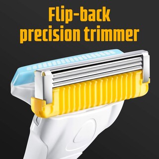 Foto 7 | Goma De Borrar Razor Schick Hydro Stubble Con 2 Cuchillas De Repuesto - Venta Internacional.