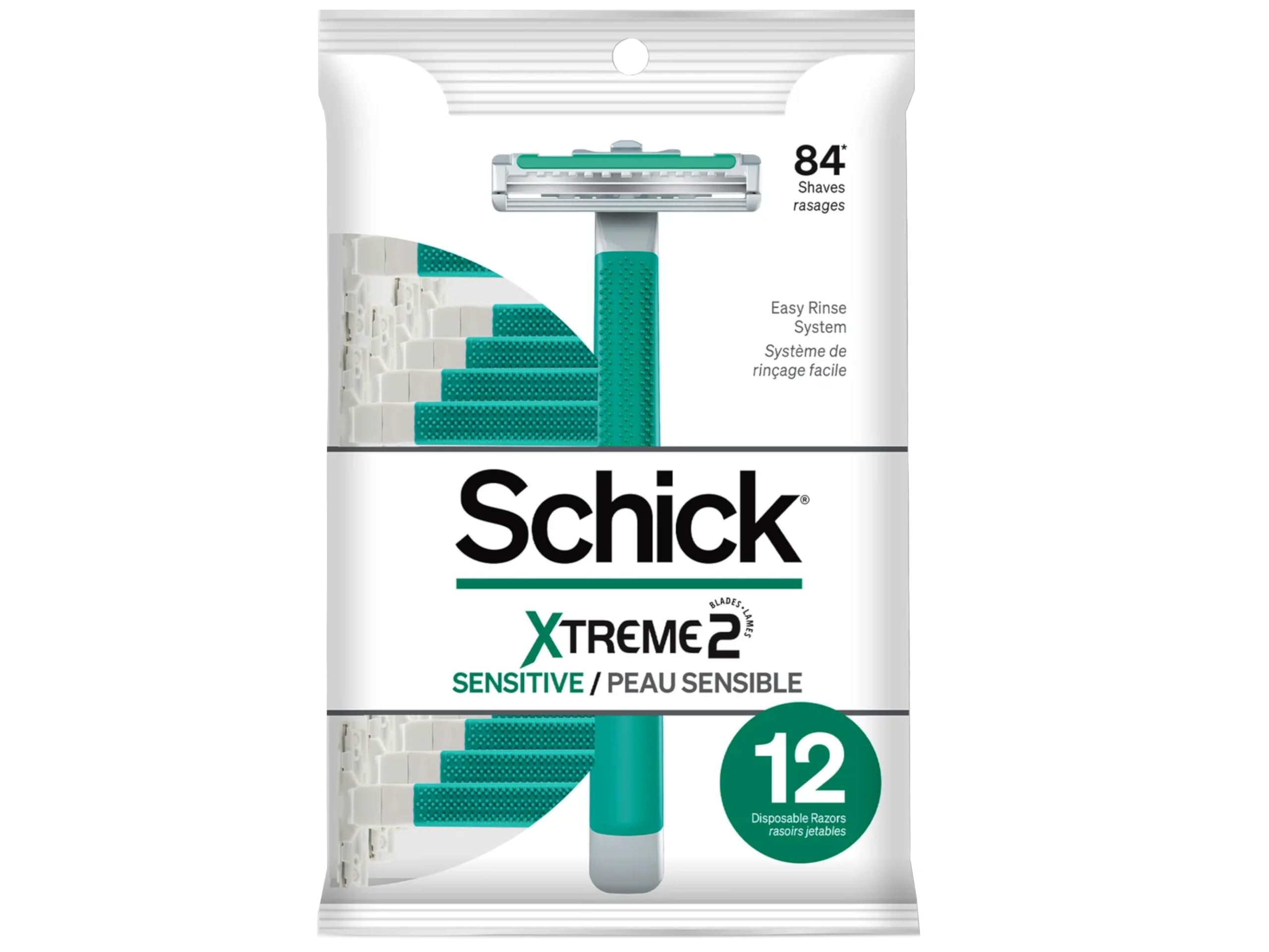 Foto 1 | Maquinillas De Afeitar Desechables Schick Slim Twin St 2 Para Hombre 12 Unidades - Venta Internacional.