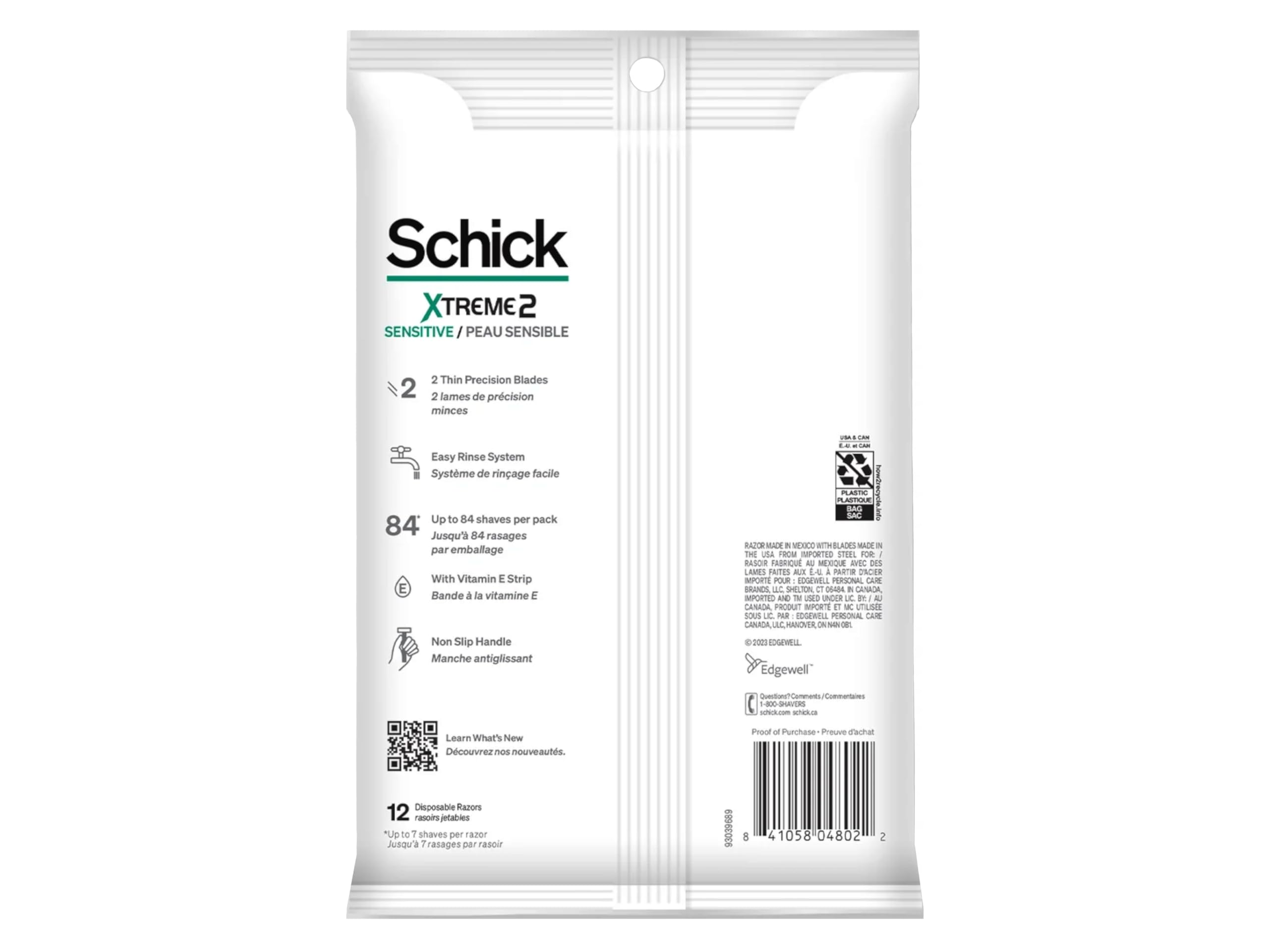 Foto 4 pulgar | Maquinillas De Afeitar Desechables Schick Slim Twin St 2 Para Hombre 12 Unidades - Venta Internacional.
