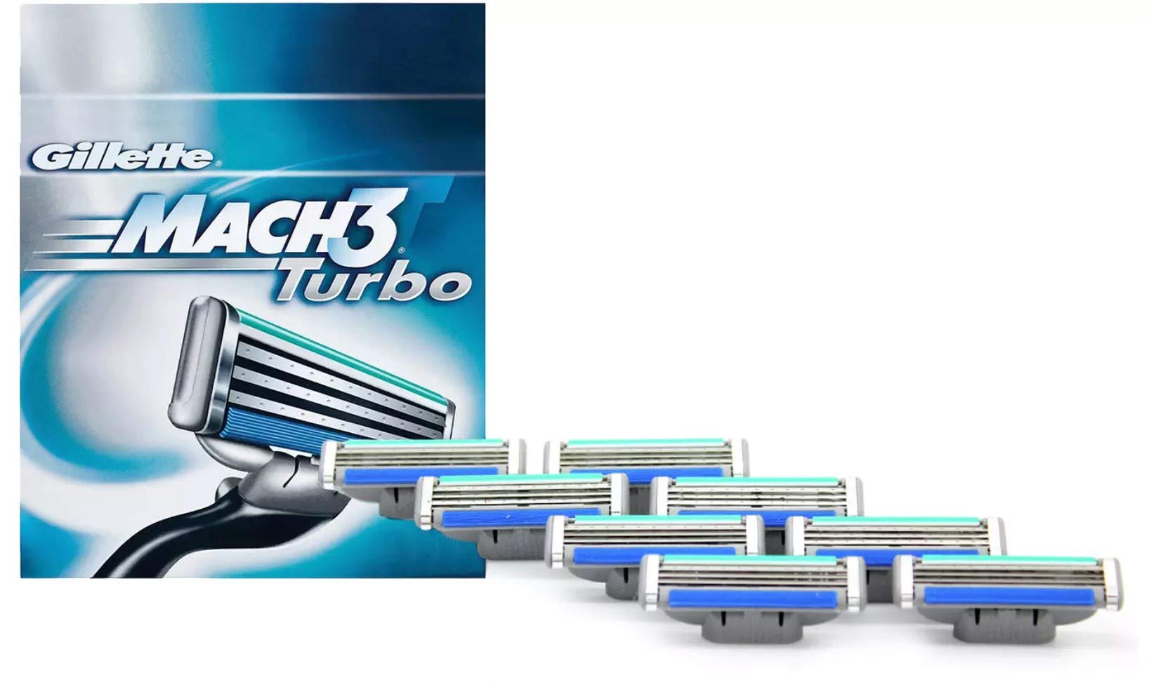 Foto 4 pulgar | Cartuchos de Recarga para Razor Gillette Mach 3 Turbo  8 Piezas - Venta Internacional