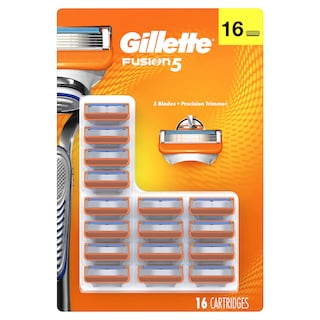 Foto 1 | Recambios De 16 Cartuchos De Razor Blades Gillette Fusion5 Para Hombre - Venta Internacional.