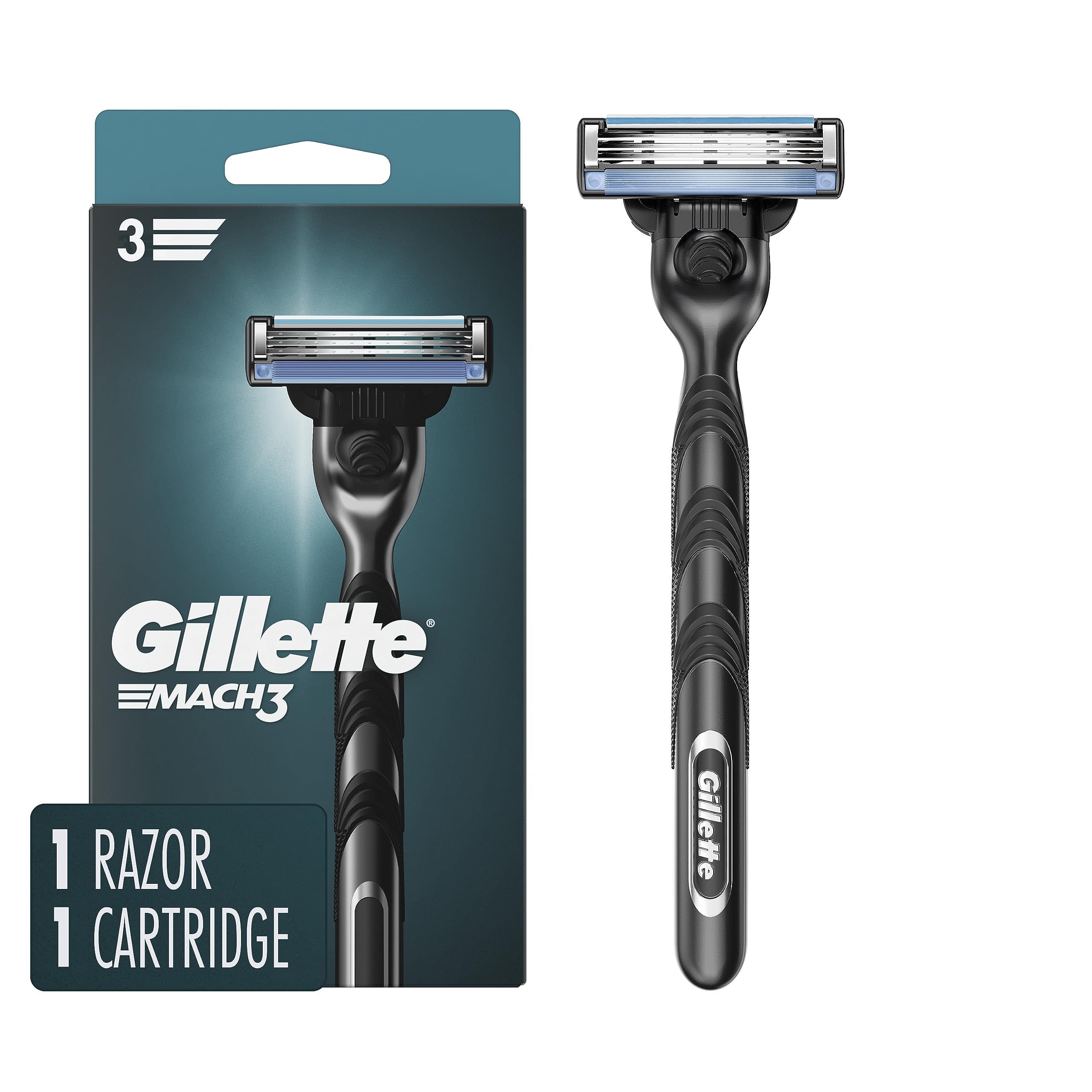 Foto 2 pulgar | Razor Gillette Mach3 Para Hombre  1 Mango De Maquinilla De Afeitar Y 1 Hoja De Repuesto - Venta Internacional.