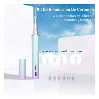 Foto 4 | Limpiador Oídos Lab.g Cámara Quita Cerilla Inteligente Endoscopio Multicolor