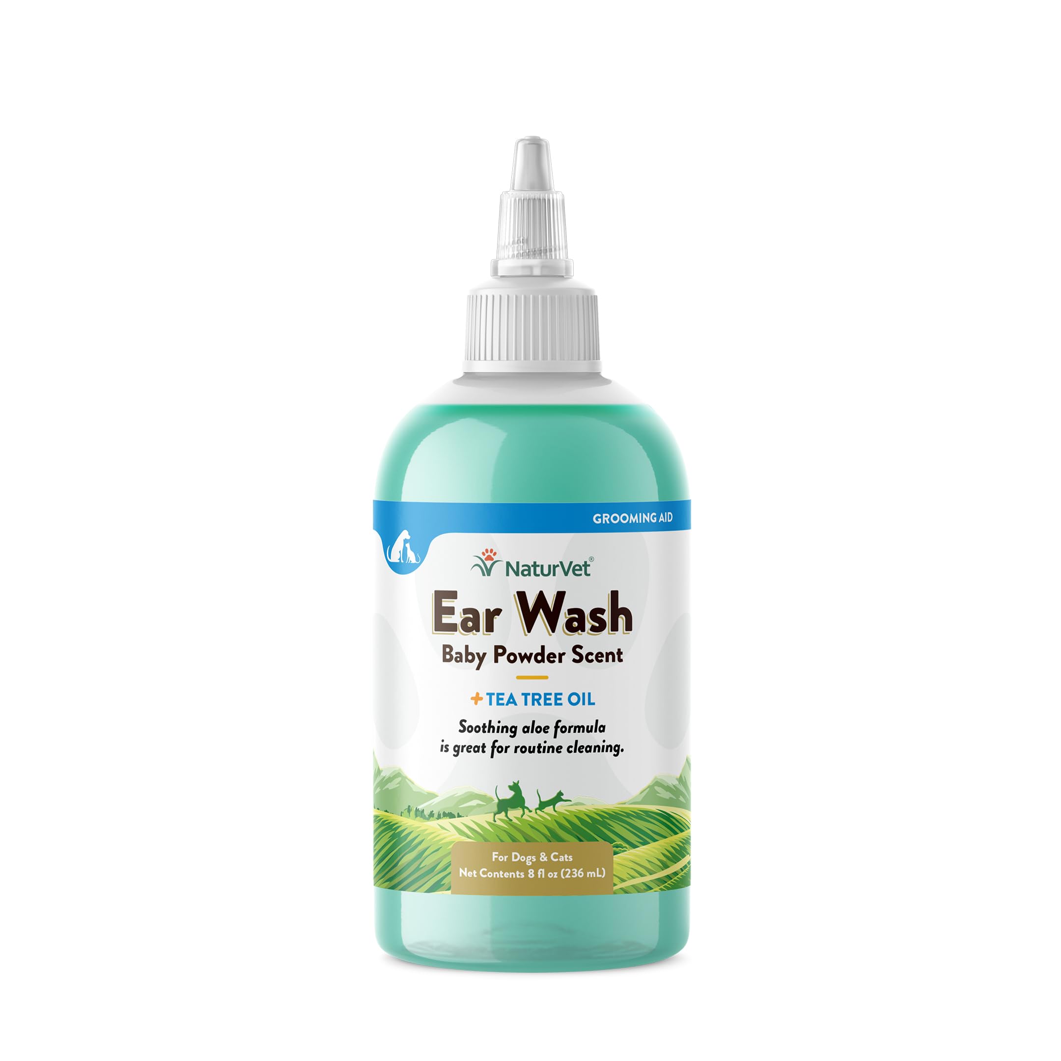 Foto 2 pulgar | Limpiador De Orejas Naturvet Con Aceite De Árbol De Té (aroma De Aloe Y Talco Para Bebés) - Venta Internacional.