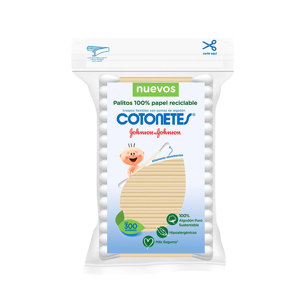 Foto 2 pulgar | Cotonetes Johnson & Johnson Baby 300 Piezas