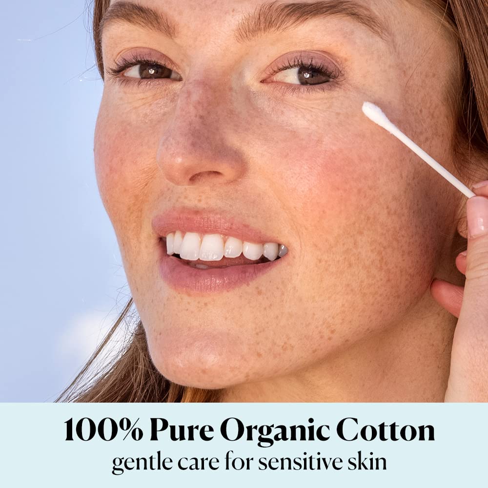 Foto 4 | Bastoncillos De Algodón Sky Organics, Orgánicos, 500 Quilates, Puntas Ultrasuaves - Venta Internacional.