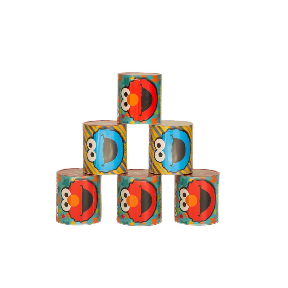 Foto 1 | Plaza Sésamo Papel Higiénico Toon Roll 6 Rollos Elmo & Monstruo Come Galletas