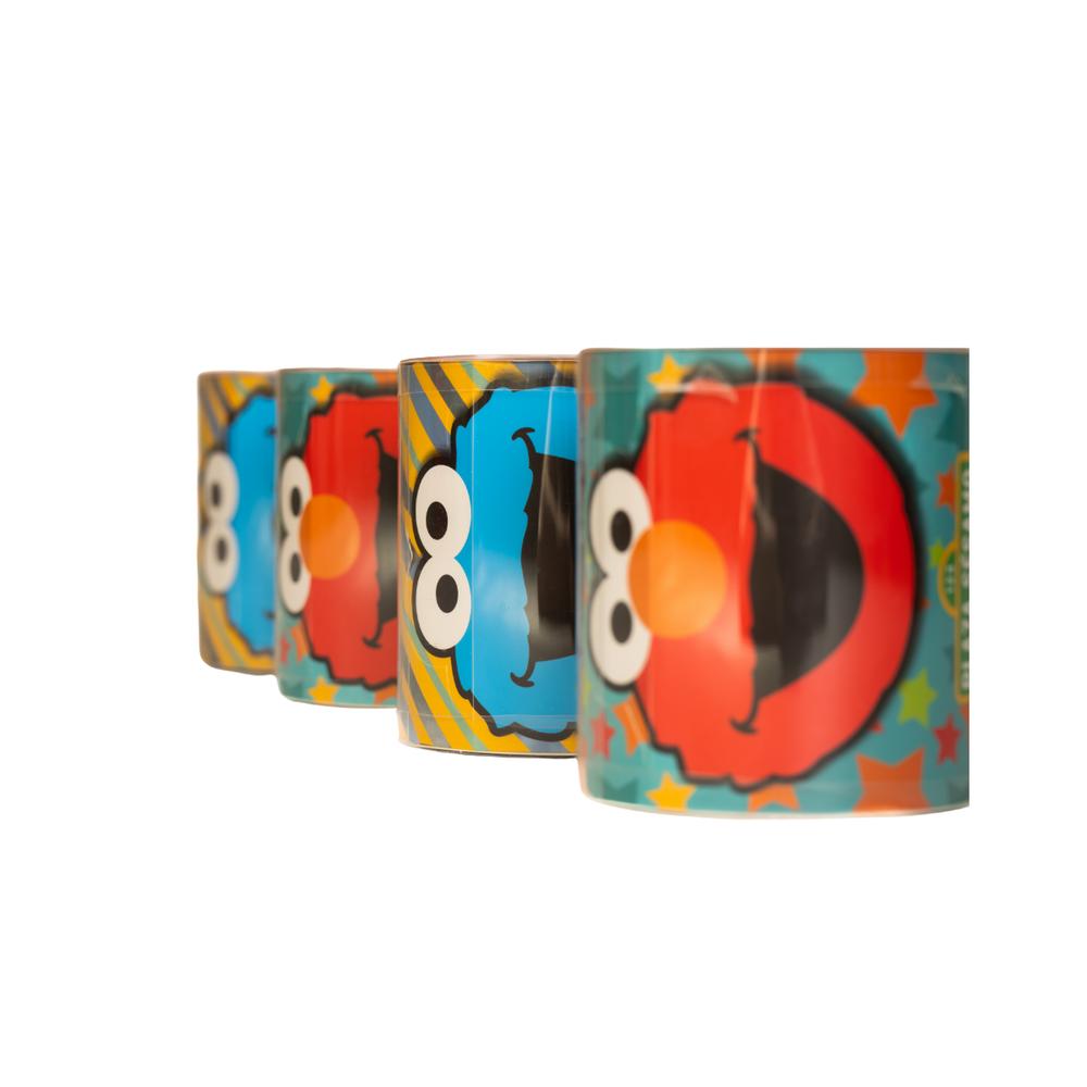 Foto 5 pulgar | Plaza Sésamo Papel Higiénico Toon Roll 6 Rollos Elmo & Monstruo Come Galletas