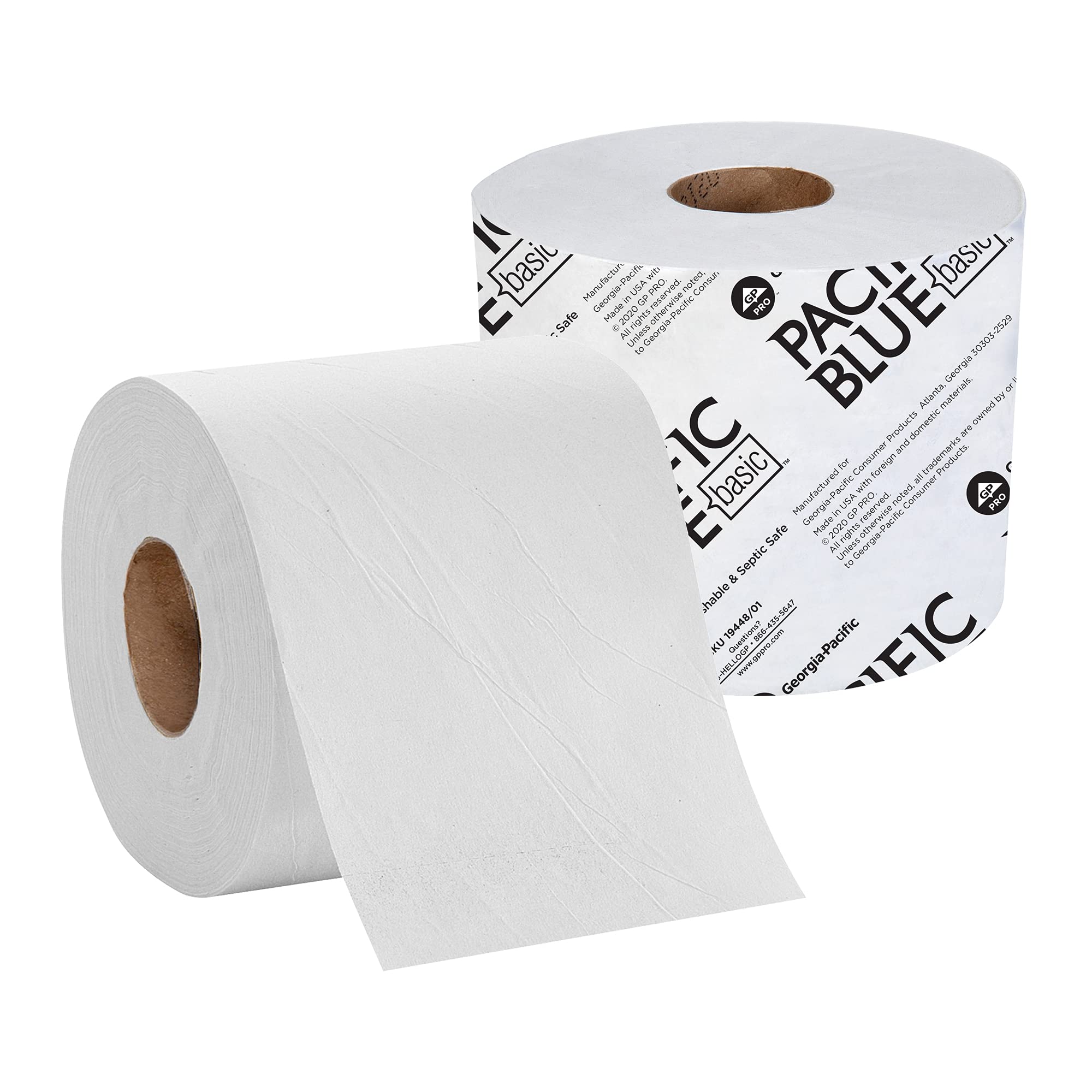 Foto 4 pulgar | Papel Higiénico Georgia-pacific Pacific Blue Basic, 2 Capas, 48 Rollos - Venta Internacional.