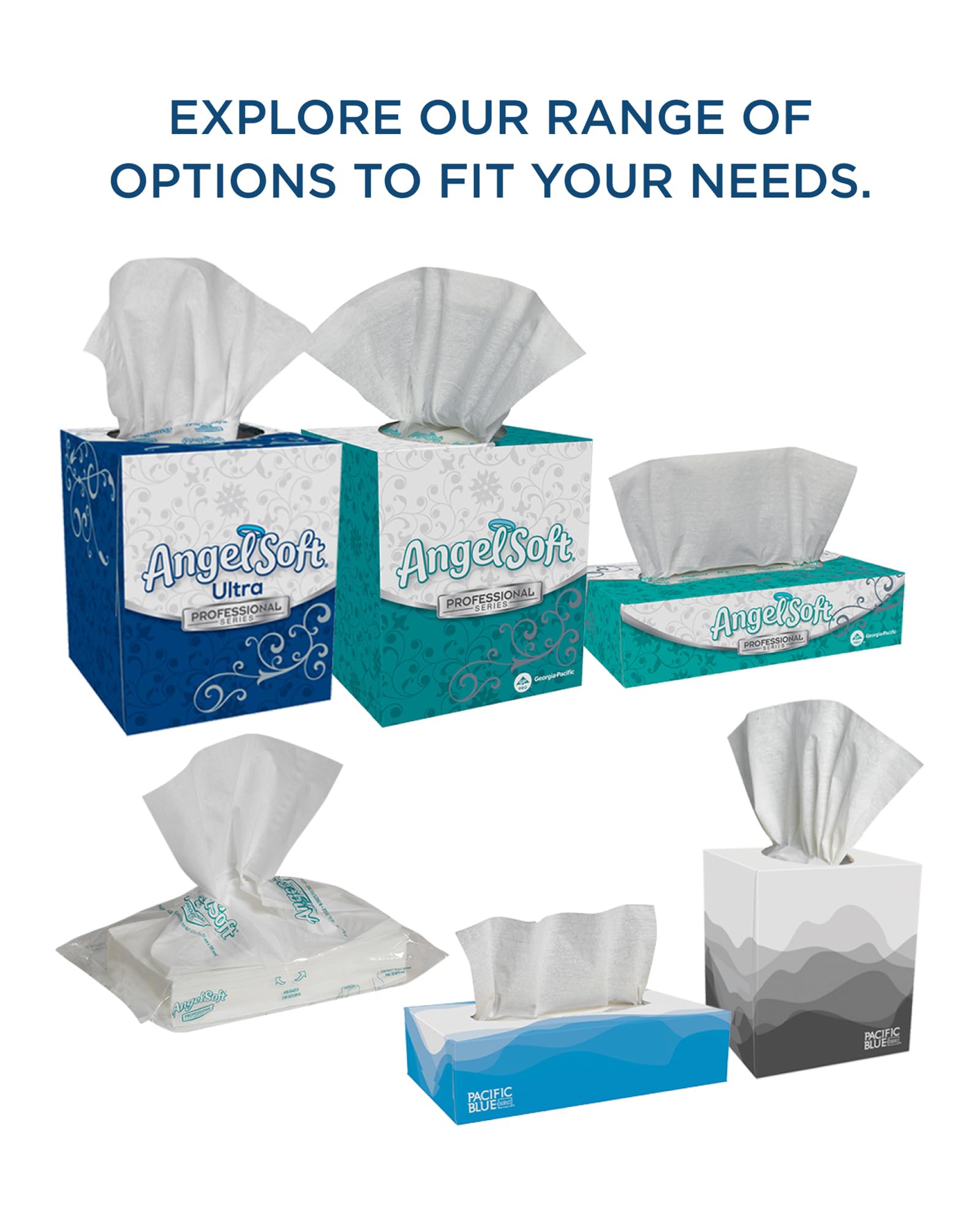 Foto 5 pulgar | Pañuelo Facial Georgia-pacific Angel Soft De 2 Capas, 30 Cajas - Venta Internacional.