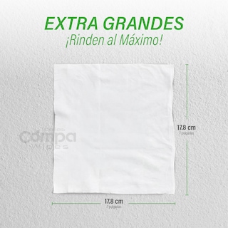 Foto 5 | Toallas Húmedas Desechables Compa Wipes 12 Piezas