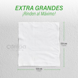 Foto 5 | Toallas Húmedas Desechables Compa Wipes 3 Piezas