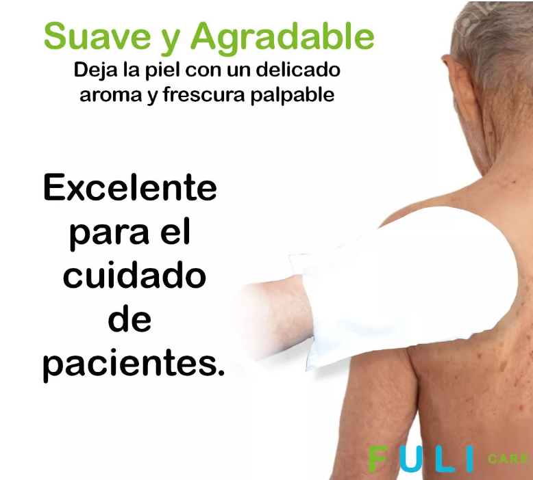 Foto 4 pulgar | Cleanis Aqua Sensitive - Guante Húmedo para Limpieza de Pacientes. Toallitas Hipoalergénicas. Paquete Con 12 Piezas