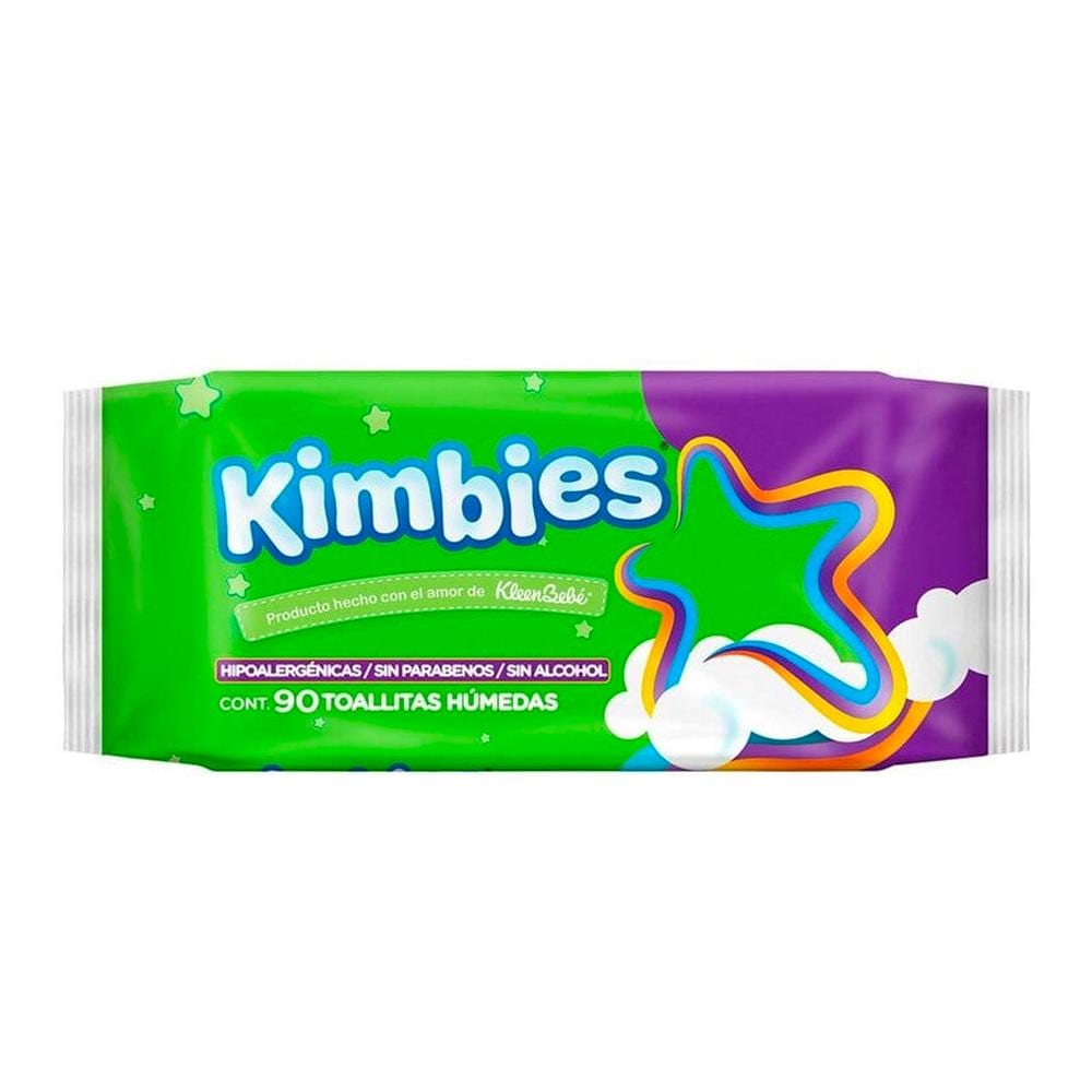 Toallitas Húmedas Kleenbebé Kimbies 90 Piezas $252