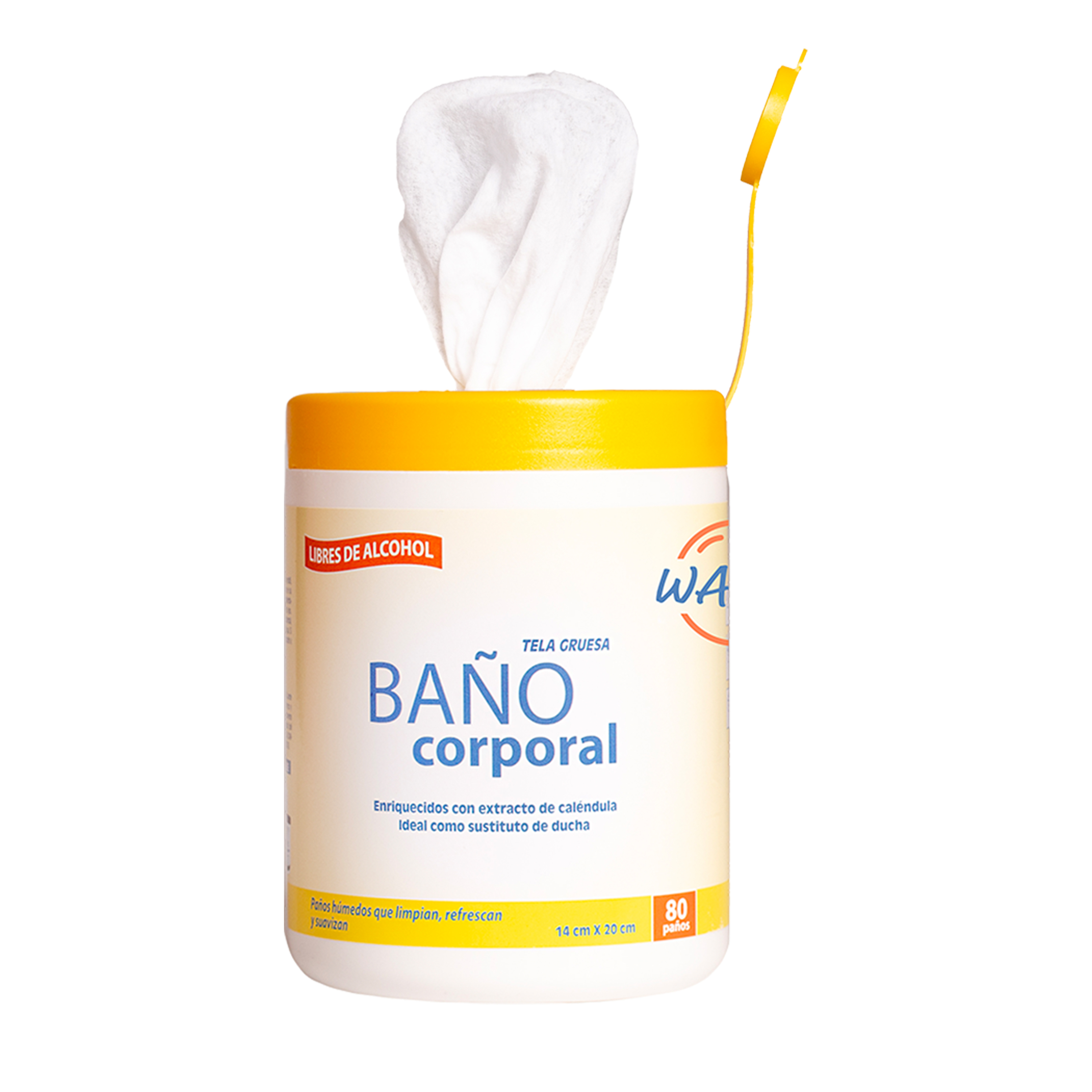 Foto 5 pulgar | 2 Pack De Paños Para Baño Corporal - 160 Toallitas Húmedas - Pack De 2 Botes Jumbos | Paños Para Enfermos -