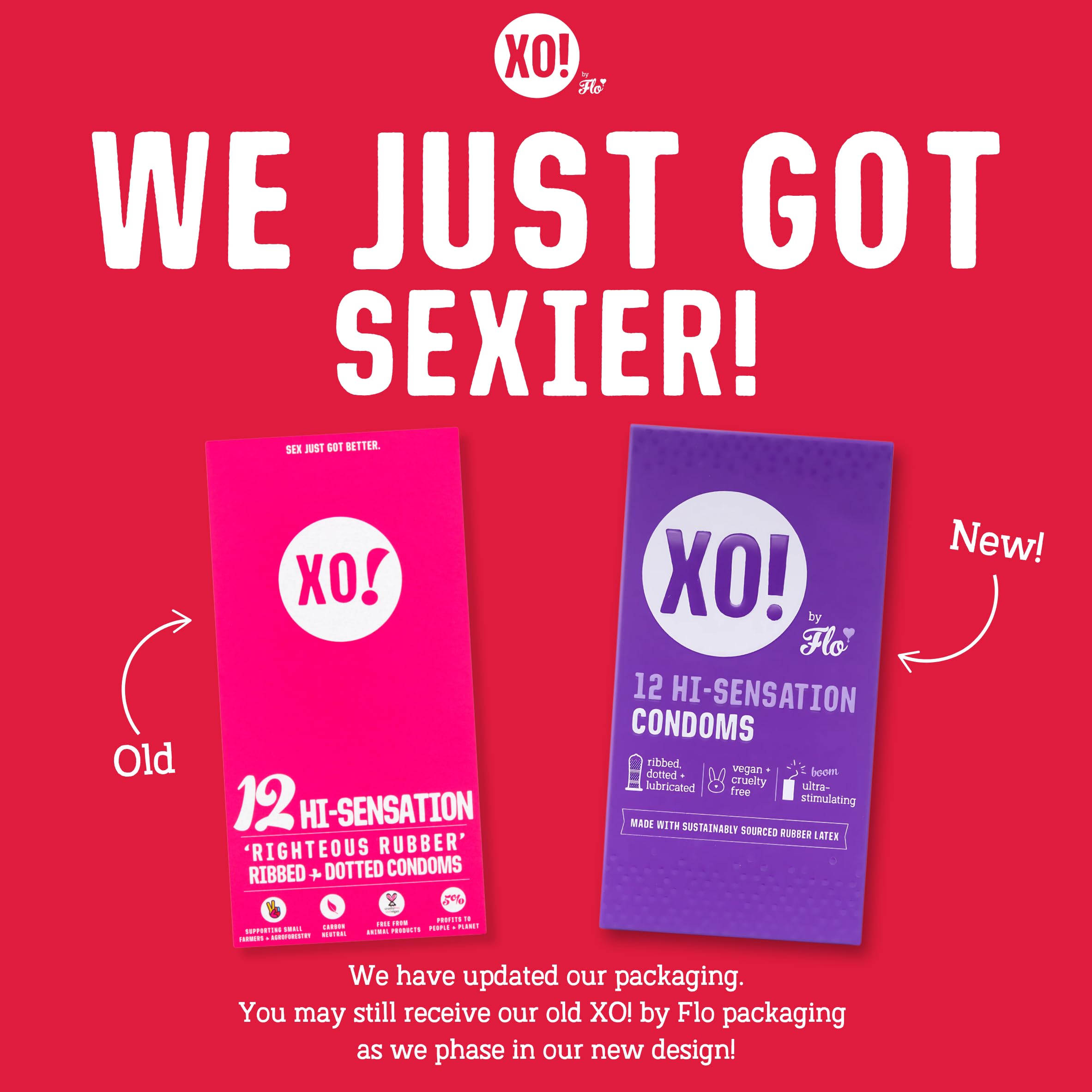 Foto 3 pulgar | Preservativos Flo Xo Hi-sensation Righteous Rubber, 12 Unidades - Venta Internacional.