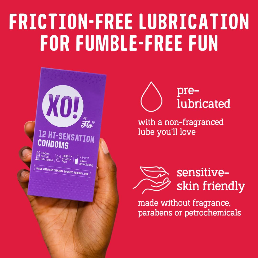Foto 5 pulgar | Preservativos Flo Xo Hi-sensation Righteous Rubber, 12 Unidades - Venta Internacional.