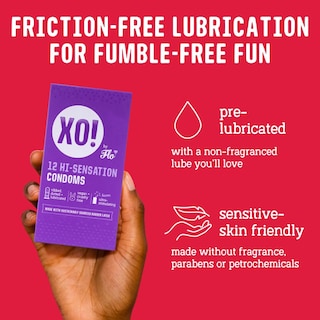 Foto 4 | Preservativos Flo Xo Hi-sensation Righteous Rubber, 12 Unidades - Venta Internacional.