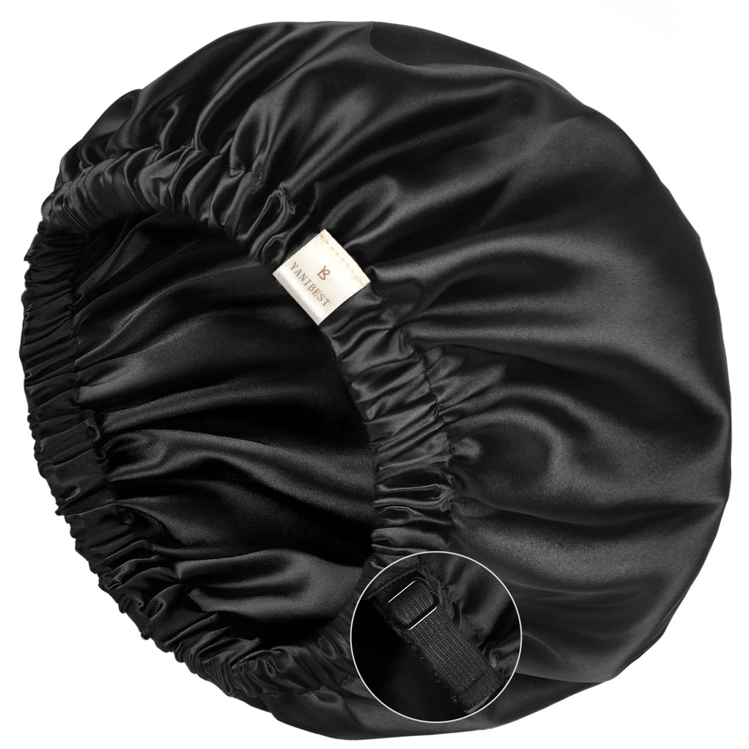 Foto 2 pulgar | Gorro De Satén Yanibest Para Dormir, Gorros De Pelo Para Mujer/hombre - Venta Internacional.