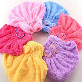Foto 1 | Turbante De Microfibra Para Cabello Gorro De Secado Rápido Toalla De Baño - Venta Internacional.