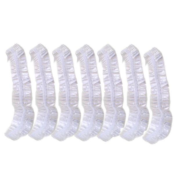 Foto 3 pulgar | Gorros Desechables De Plástico Para Ducha  100 Unidades  Transparentes - Venta Internacional.