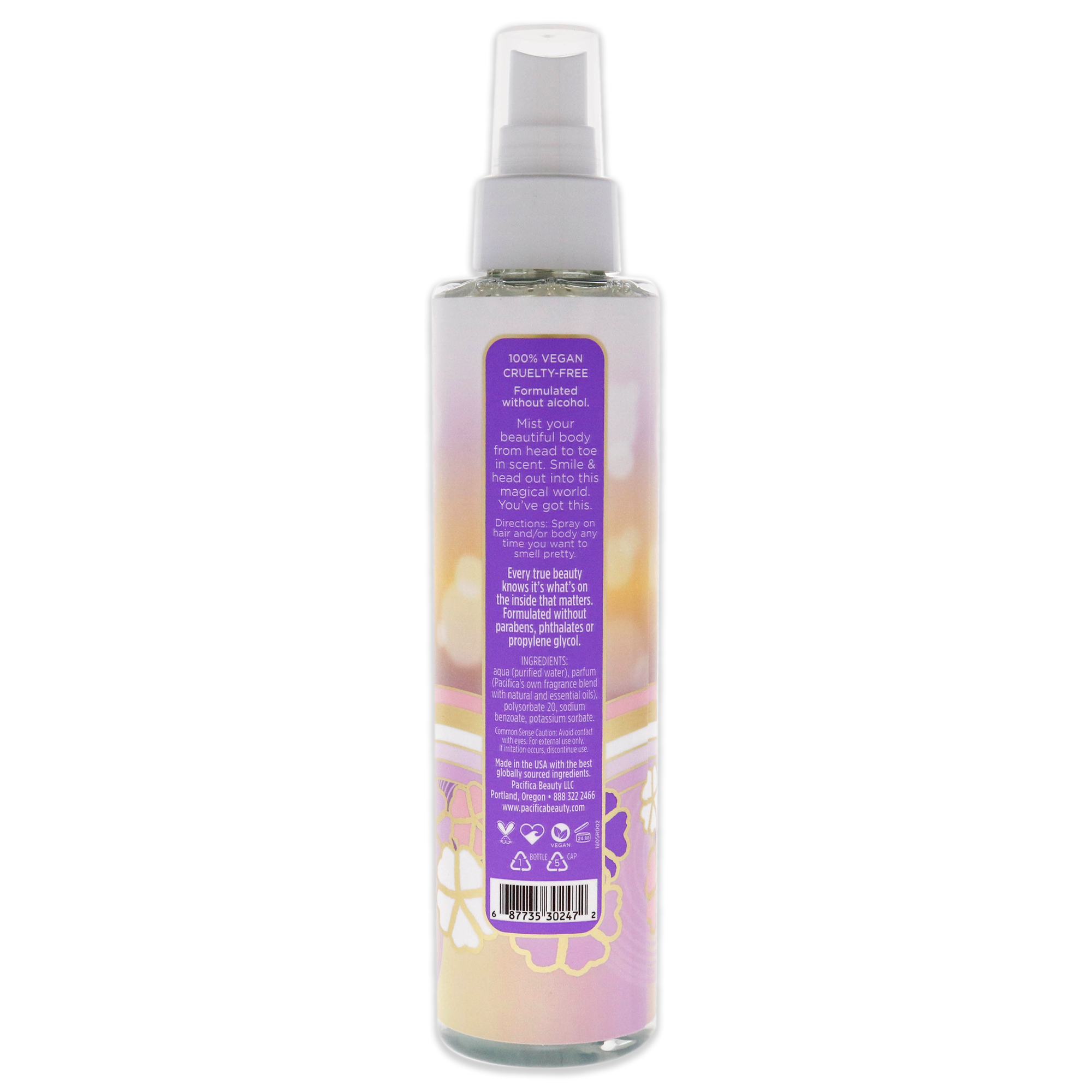 Foto 2 | Pacifica Perfumed Hair And Body Mist - French Lilac For Women 6 Oz Body Mist