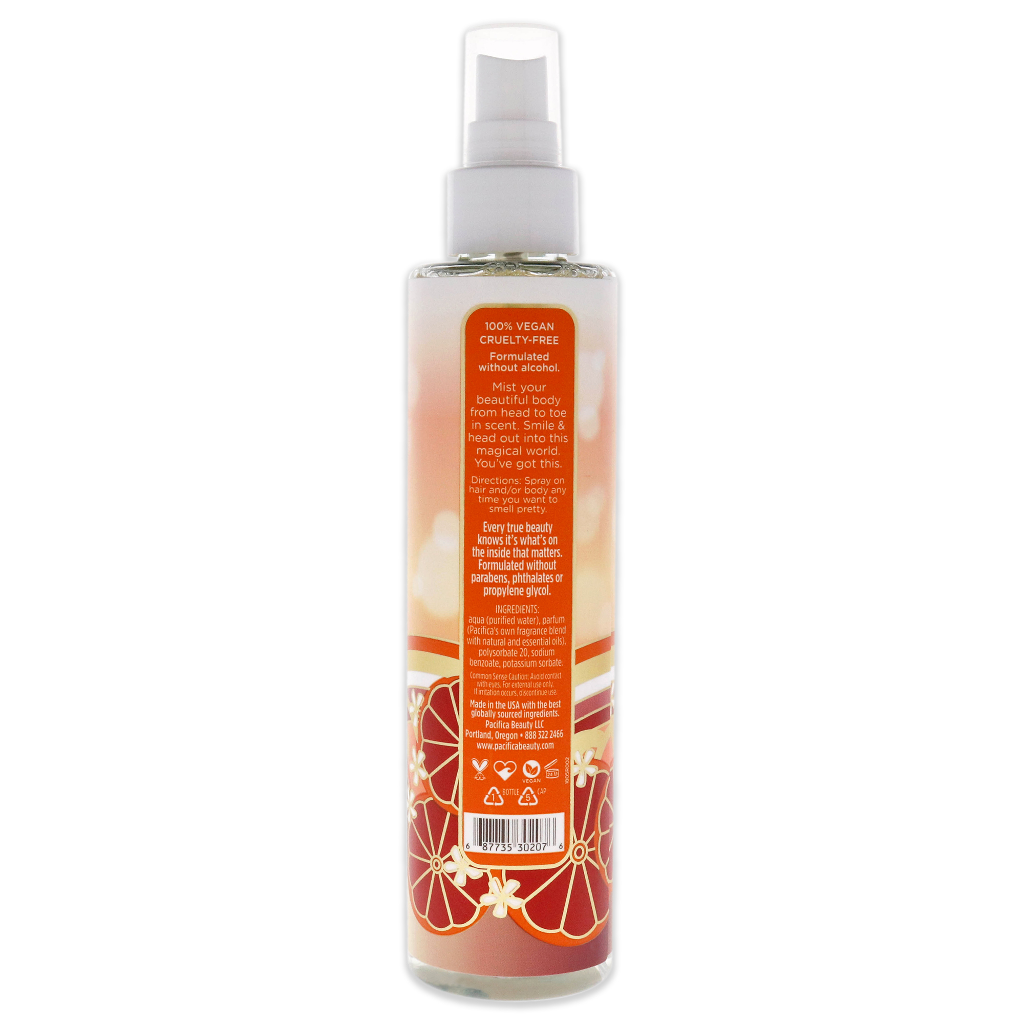 Foto 3 pulgar | Pacifica Perfumed Hair And Body Mist - Tuscan Blood Orange For Women 6 Oz Body Mist