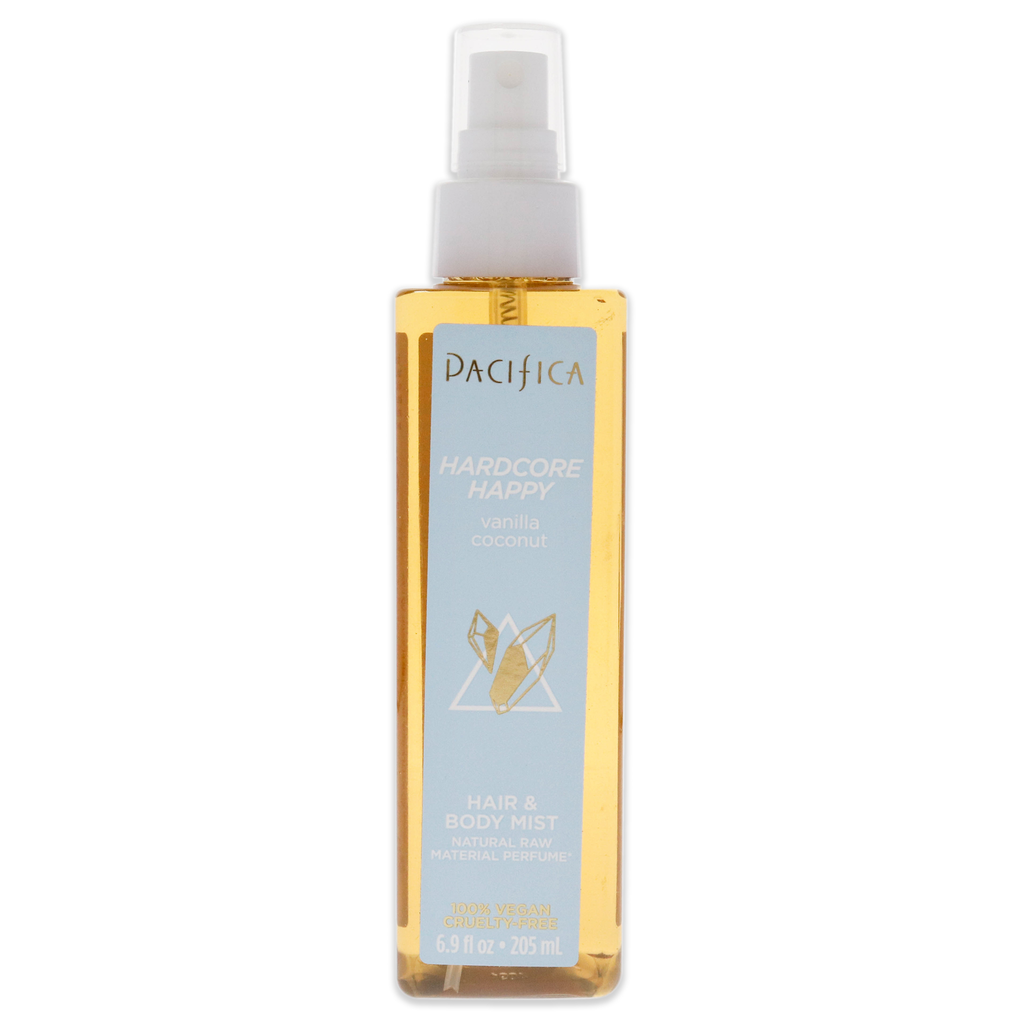Pacifica Hardcore Happy Hair And Body Mist - Vanilla Coconut For Women 6.9 Oz Body Mist