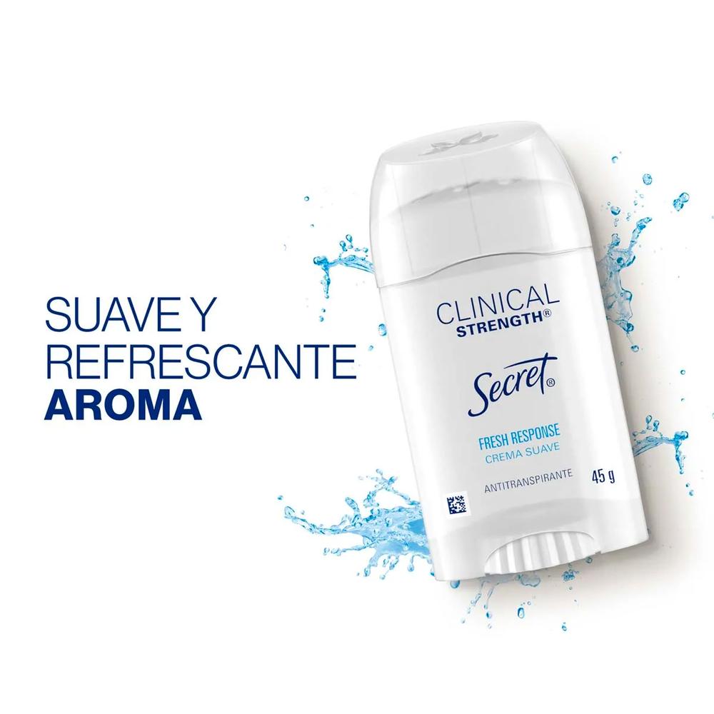 Foto 4 pulgar | Desodorante en Barra Antitranspirante Secret Fresh Response 45 Gr