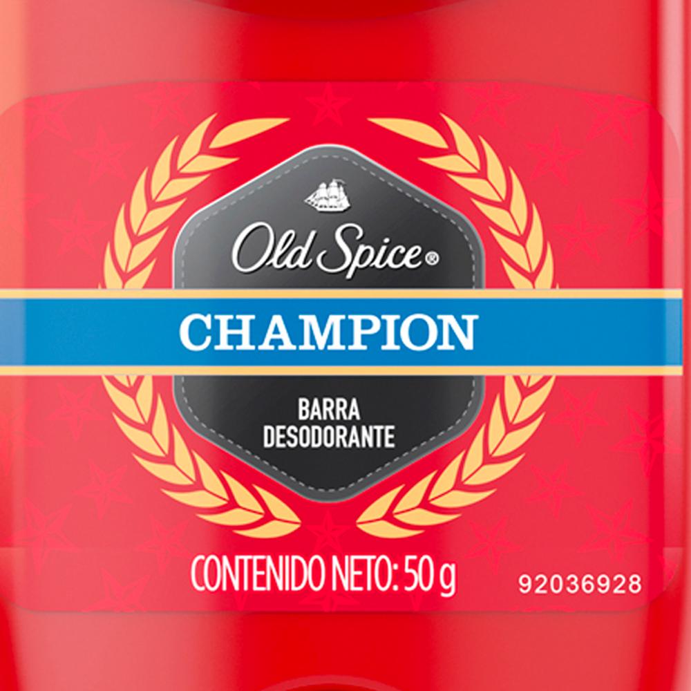 Foto 4 pulgar | Desodorante Old Spice Champion 50 Gramos