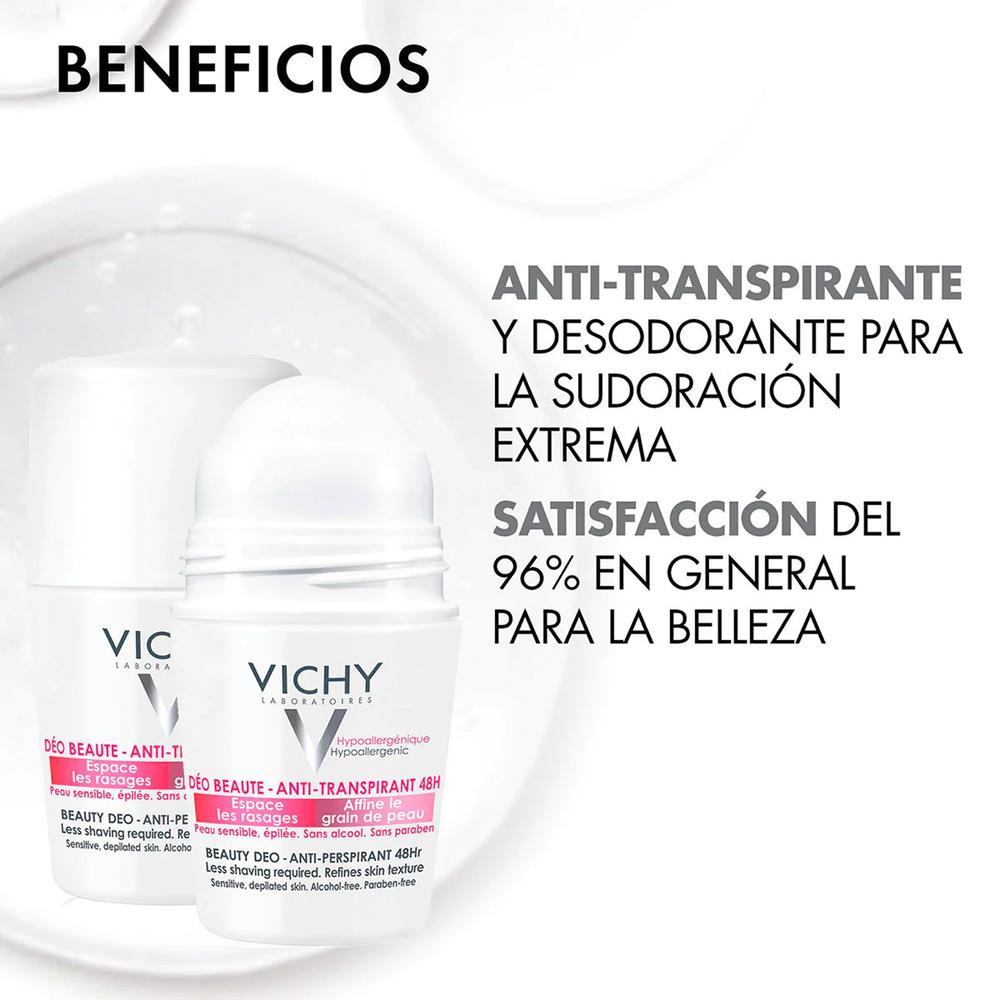 Foto 2 | Antitranspirante Vichy V Ideal Finish 50 ml