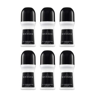Foto 1 | Desodorante Avon Black Suede Roll-On para Hombre 75 ml 6 Piezas - Venta Internacional