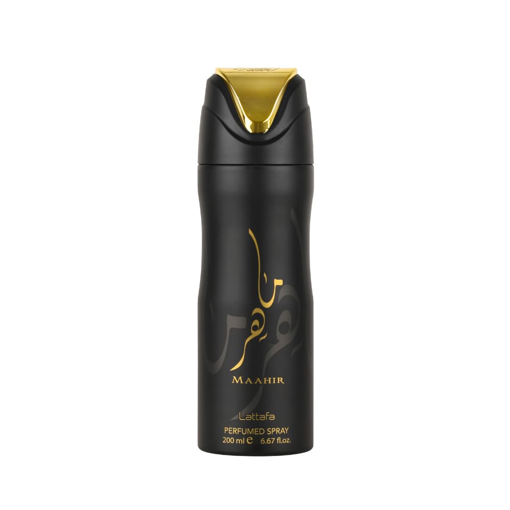 Desodorante Perfumado en Aerosol Lattafa Maahir 200 Ml - Venta Internacional