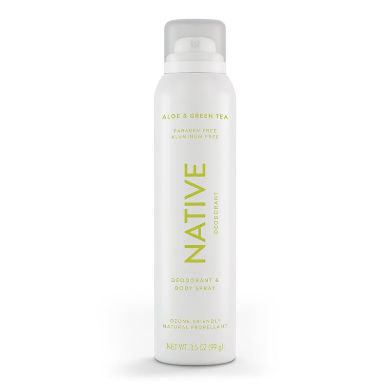 Desodorante y Spray Corporal Nativo de Aloe y Té Verde 99 g - Venta Internacional