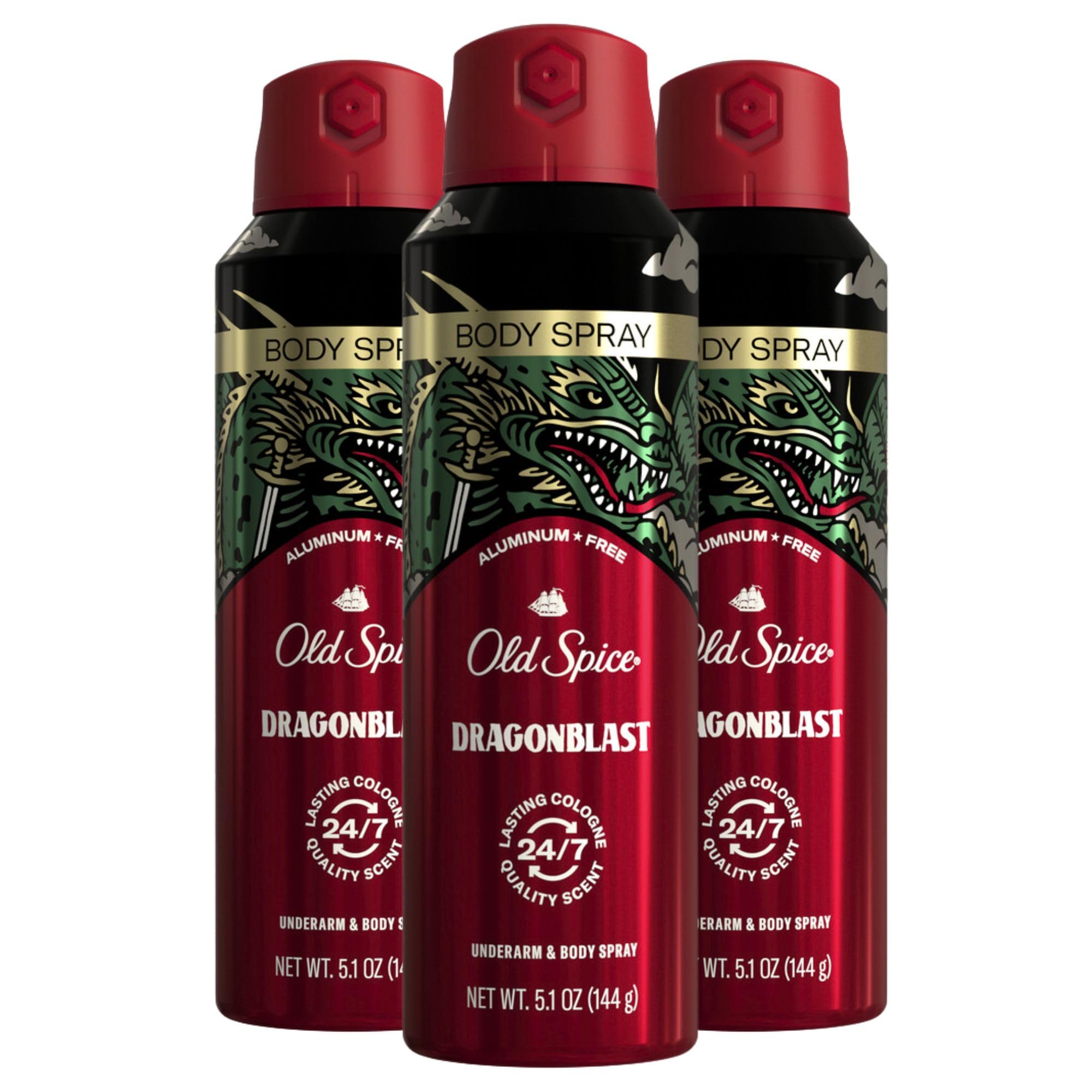 Desodorantes Old Spice Dragonblast 3 Piezas - Venta Internacional