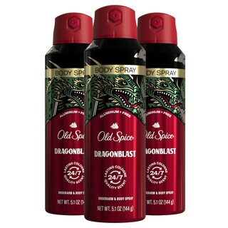 Foto 1 | Desodorantes Old Spice Dragonblast 3 Piezas - Venta Internacional