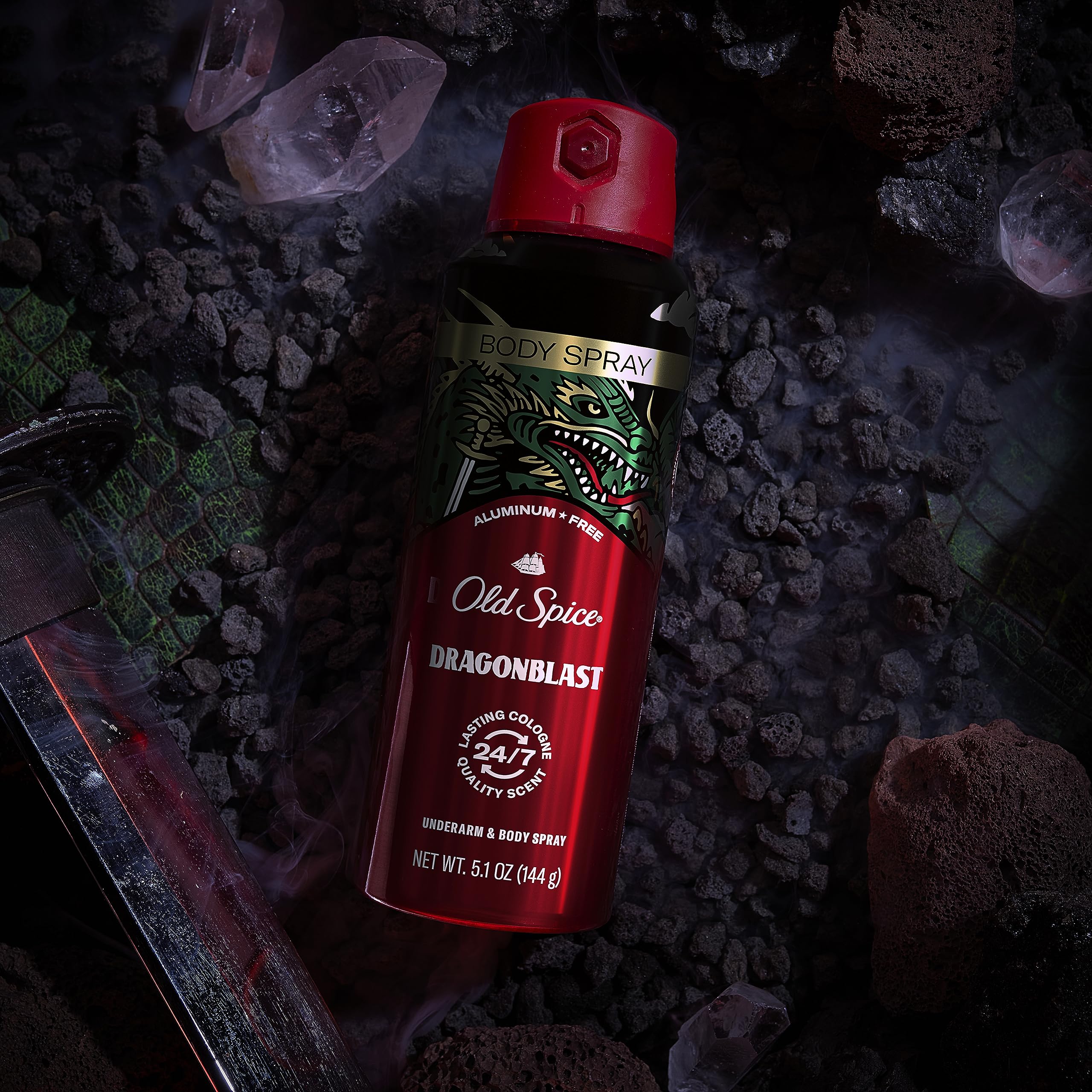 Foto 3 pulgar | Desodorantes Old Spice Dragonblast 3 Piezas - Venta Internacional