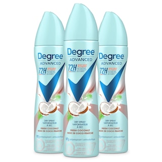 Foto 1 | Desodorante Antitranspirante Aerosol Degree 3 Piezas - Venta Internacional