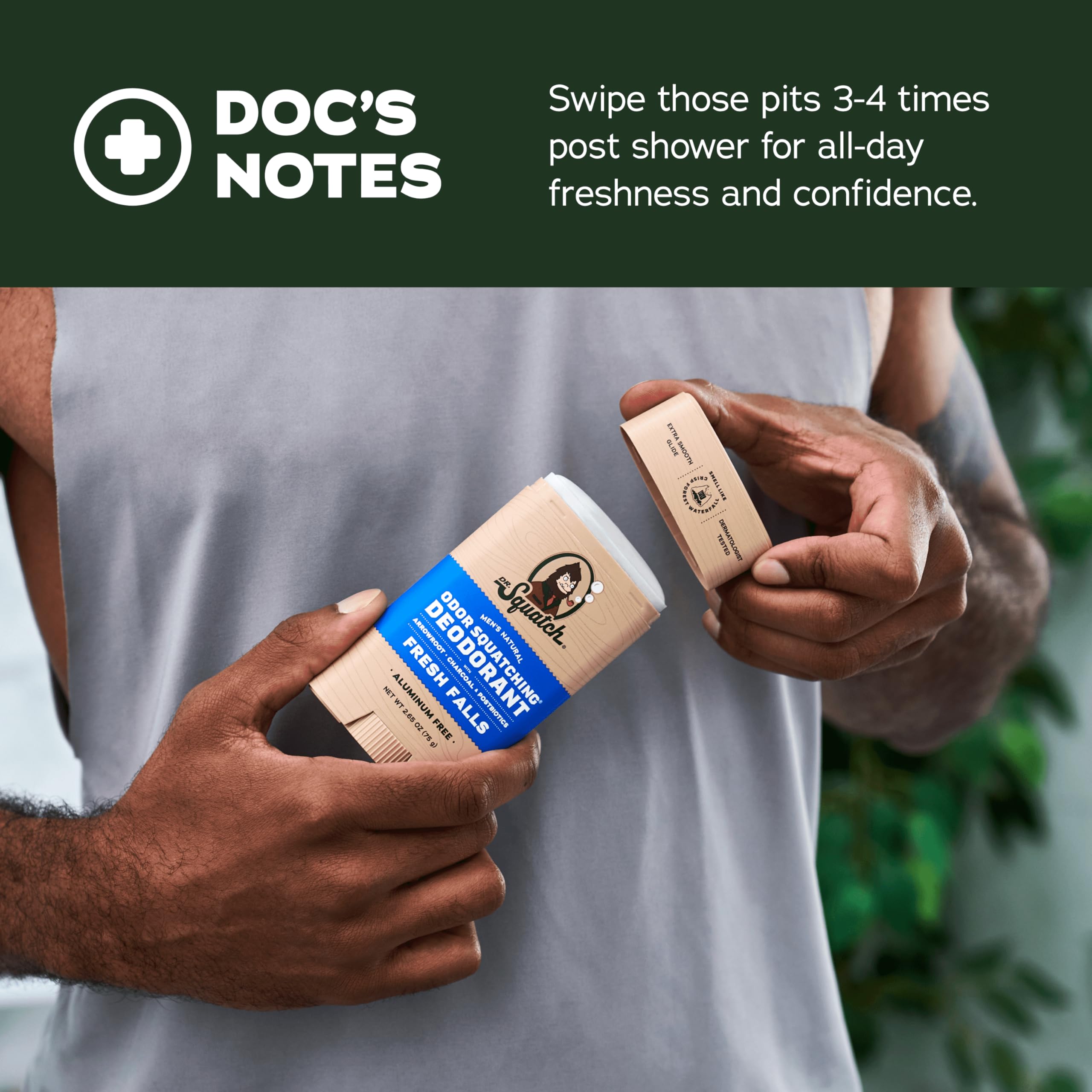 Foto 5 pulgar | Desodorantes Dr. Squatch 2 Piezas de 75 g para Hombre-Venta Internacional