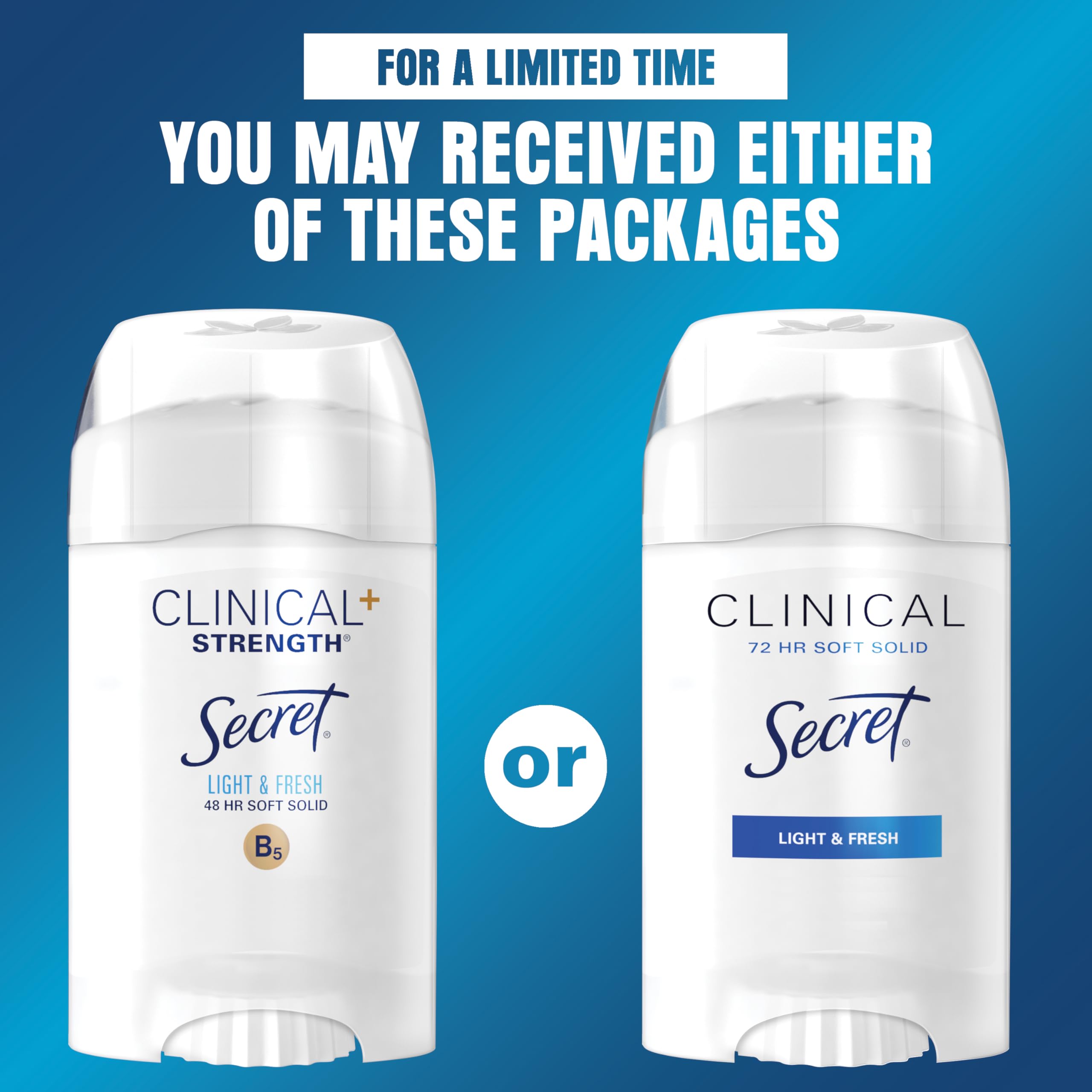 Foto 3 | Desodorante Antitranspirante Secret Clinical Strength Women - Venta Internacional