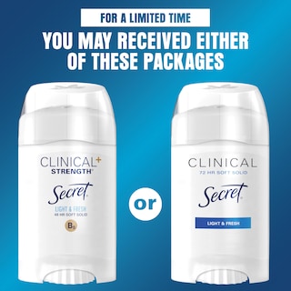 Foto 3 | Desodorante Antitranspirante Secret Clinical Strength Women - Venta Internacional