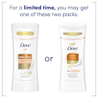 Foto 2 | Desodorante en Barra Dove Even Tone 75 Ml Paquete de 3 - Venta Internacional