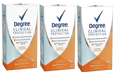 Foto 1 | Desodorante en Barra Degree Clinical Protection de 3 Piezas para Mujer-Venta Internacional
